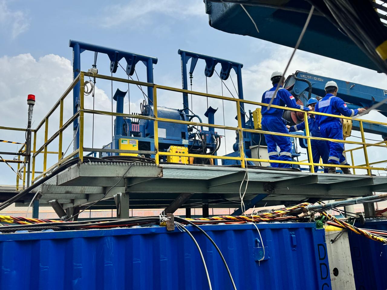 Fabrication & Installation Mezanine Deck at ANGGREK 601 