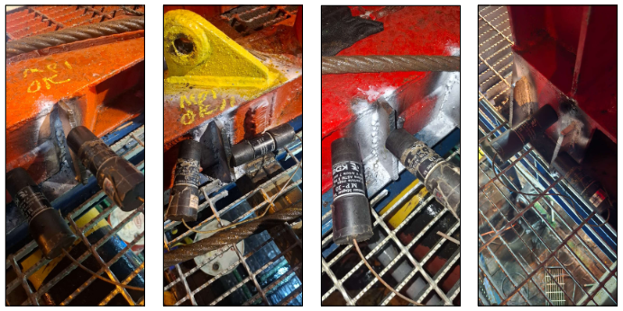 NDT TEST Sea fastening Diving Equipment 